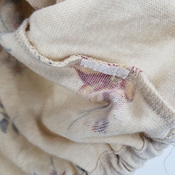 Persaya Floral Ruched Women's Blouse Top Shirt Size XL - Picture 8 of 8